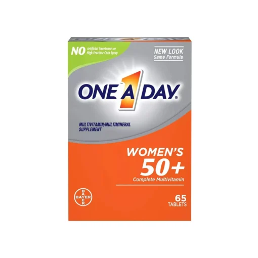 One A Day Women's 50+ Multivitamin Tablets for Women 65 tablets