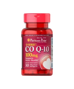 Puritan's Pride Q-SORB Co Q-10 100 mg- 30 Rapid Release Softgels