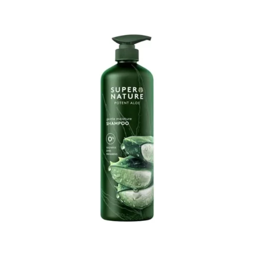 Super Nature Potent Aloe Gentle Moisture Shampoo, 30 Fluid Ounce