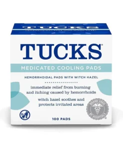 Tucks Medicated Cooling Pads 100 Pads