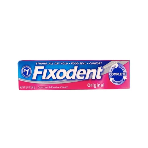 Fixodent Complete Denture Adhesive Cream Original - 2.4 oz