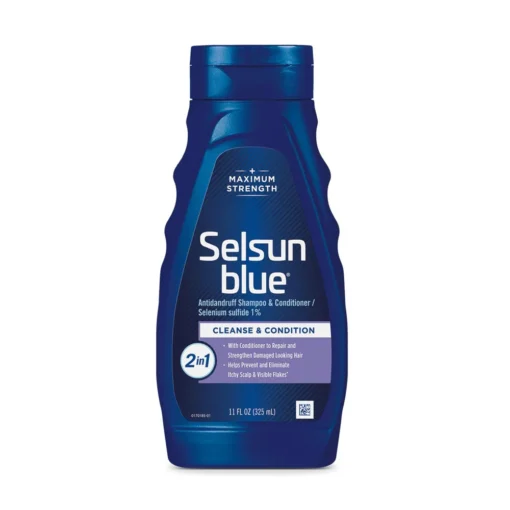 Selsun Blue 2 in 1 Dandruff Shampoo Maximum Strength - 11 Fl Oz