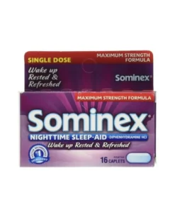Sominex Maximum Strength Formula Nighttime Sleep Aid - 16.0 Ea