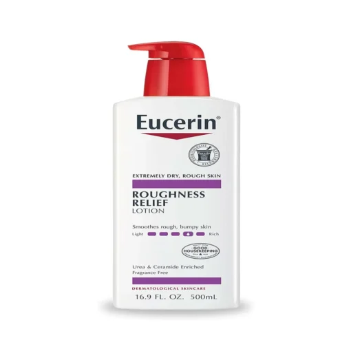 Eucerin Roughness Relief Body Lotion 16.9 Fl Oz Pump Bottle