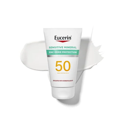 Eucerin Sensitive Mineral Sunscreen Lotion SPF 50 - 4.0 Oz