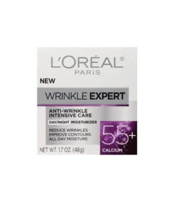 L'Oreal Paris Wrinkle Expert 55+ Anti-Aging Cream Day Moisturizer with Calcium 50 Ml