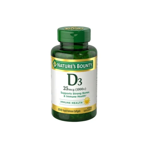 Nature's Bounty Vitamin D-1000 IU Softgels 200 ea