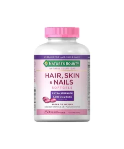 Nature's Bounty Extra Strength Hair- Skin Nails 250 Rapid Release Liquid Softgels Yeast Free