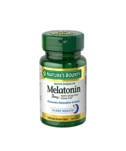 Nature's Bounty Melatonin Tablets 3 mg 120 Count