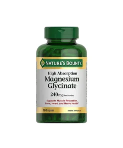 Nature’s bounty High Absorption Magnesium Glycinate 180 capsules