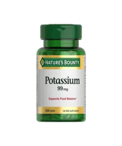 Nature's Bounty Potassium Gluconate 99mg 100 Caplets