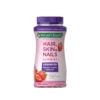 Nature's Bounty Optimal Solutions Advanced Hair, Skin & Nails Gummies, Strawberry 80 count