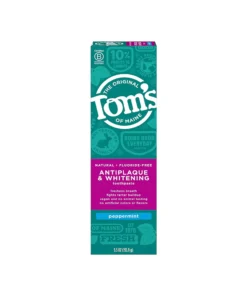 Toms Antiplaque & Whitening Fluoride-Free Toothpaste 5.5oz