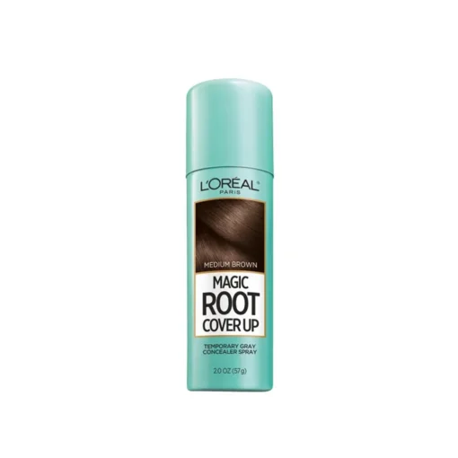 L'Oreal Paris Magic Root Cover Up Gray Concealer Spray Medium Brown 2 oz