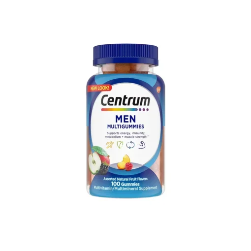 Centrum Multigummies Men - Assorted Fruit Flavors Vitamin | 100 Gummies