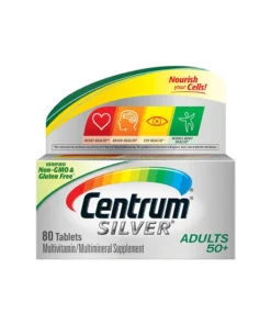 Centrum Silver Adults 50+ Multivitamin - 80 Tablets