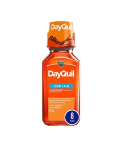 Vicks Dayquil Cold Flu Multi-Symptom Relief Liquid 8 Oz