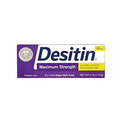 Desitin Maximum Strength Zinc Oxide Diaper Rash Paste 4.8 Oz