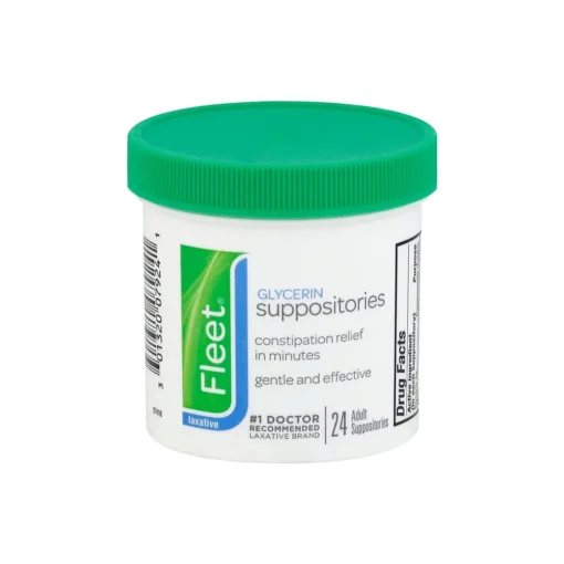 Fleet Glycerin Suppositories Adult 24 Each by Boudreaux