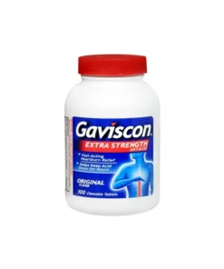 Gaviscon Extra Strength Chewable Antacid Tablets Original – 100