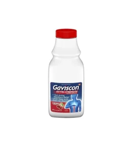 Gaviscon Extra Strength Liquid Antacid Cool Mint 12 FL Oz