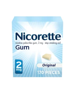 Nicorette Nicotine Gum to Stop Smoking Original Unflavored 2 Mg 170 Count