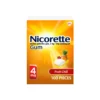 Nicorette 4mg Stop Smoking Aid Nicotine Gum Fruit Chill 100ct