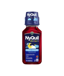 Vicks Childrens Nyquil Cold Cough Multi-Symptom Relief Liquid Cherry 8 Oz