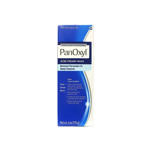 PanOxyl 4% Creamy Facial Treatment Wash - 6oz