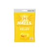 HALLS Relief Honey Lemon Sugar Free Cough Drops 25 Drops