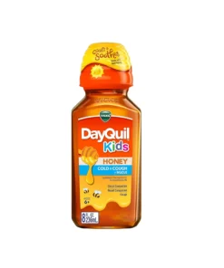 Vicks DayQuil Kids Cold & Cough + Mucus Liquid Honey 8 Oz