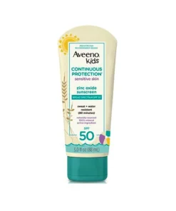 Aveeno Kids Continuous Protection Mineral Sunscreen, SPF 50 - 3 Oz