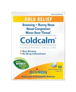 Boiron Coldcalm Cold Relief Quick Dissolving Tablets-60 ct