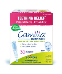 Boiron Camilia Teething Drops - Strong Day & Night Relief for Baby Gum Pain & Irritability