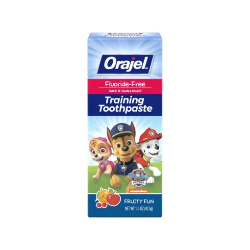 Orajel Kids Paw Patrol Fluoride-Free Training Toothpaste - 42.5g