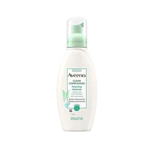 Aveeno Clear Complexion Foaming Facial Cleanser 6 FL Oz