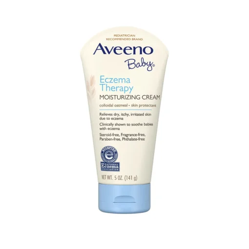 Aveeno Baby Eczema Therapy Moisturizing Cream, 5 Ounce