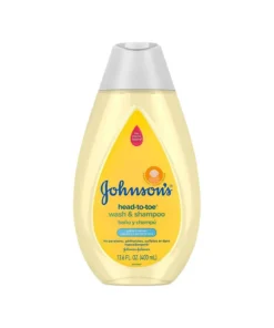 Johnson's Head-to-Toe Gentle Baby Body Wash & Shampoo for Sensitive Skin - 13.6 Fl Oz