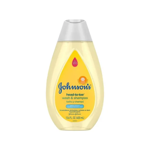 Johnson's Head-to-Toe Gentle Baby Body Wash & Shampoo for Sensitive Skin - 13.6 Fl Oz