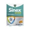 Vicks Sinex Severe LiquiCaps - All-in-One Sinus Relief (24 Ct)