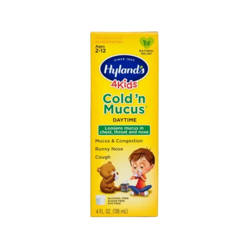 Hyland's 4Kidss Cold'n Mucus Daytime 4 FL Oz