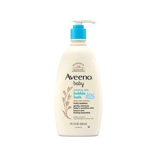 Aveeno Baby Sensitive Skin Bubble Bath 19.2 FL Oz