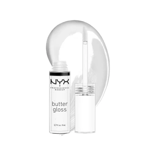 NYX Professional Makeup Butter Lip Gloss - 54 Clear - 0.27 Fl Oz