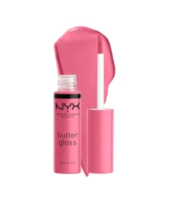 NYX Professional Makeup Butter Gloss Non-Sticky Lip Gloss Vanilla Cream Pie 0.27 Oz