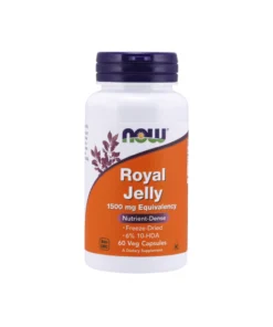 Now Foods Royal Jelly 1500mg 60 Veg Capsules