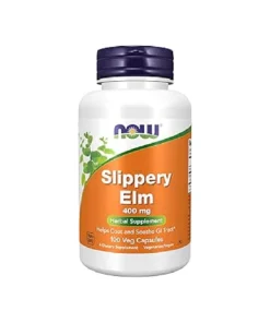 Now Foods Slippery Elm 400 mg 100 Veg Capsules