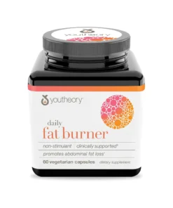 Youtheory Daily Fat Burner 60 Vegertarian Capsules