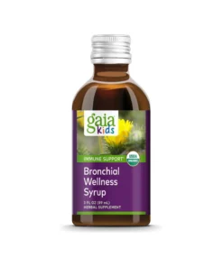 Gaia Kids Immune Support Bronchial Wellness Syrup 3 FL Oz
