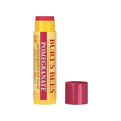 Burt's Bees Pomegranate Moisturizing Lip Balm 0.15 Oz