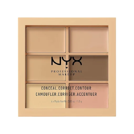 NYX Professional Makeup Conceal Correct Contour Palette Light 0.05 Ounce